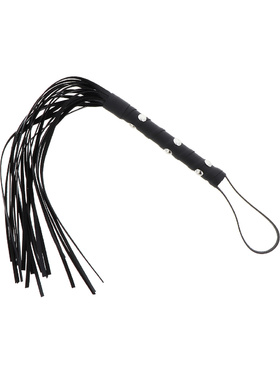 Hidden Desire: Extreme Short Studded Flogger Whip