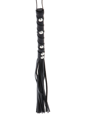 Hidden Desire: Extreme Short Studded Flogger Whip