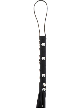 Hidden Desire: Extreme Short Studded Flogger Whip