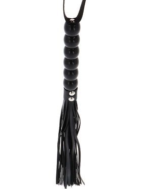 Hidden Desire: Extreme Long Beaded Flogger Whip