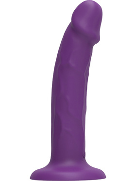 Toy Joy: Get Real Vibrating Harness Dong, 19.5 cm, lila