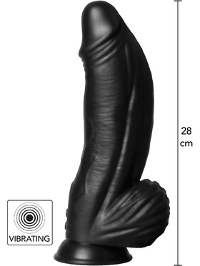 Hidden Desire: Extreme Vibrating Demon Monster Dildo, 28 cm