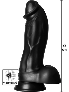 Hidden Desire: Extreme Vibrating Dinosaur Monster Dildo, 22 cm