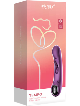 HoneyPlayBox: Tempo, App-Controlled Tapping G-Spot Vibrator