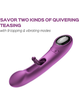 HoneyPlayBox: Tempo, App-Controlled Tapping G-Spot Vibrator