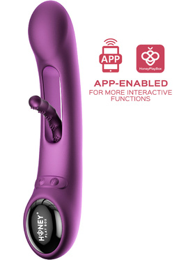 HoneyPlayBox: Tempo, App-Controlled Tapping G-Spot Vibrator