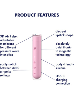 Satisfyer: First Kiss, Air Pulse Vibrator